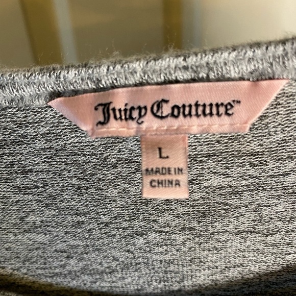 Juicy Couture Gray Size Large Sweater - Picture 4 of 5